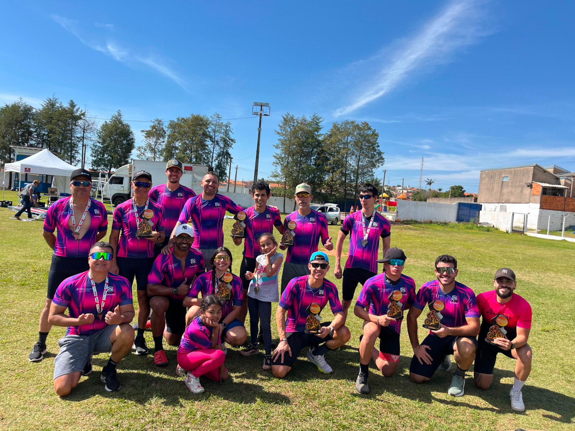 Equipe ACCB no evento Parceiros da Associação Bike com a Equipe Wcbikes